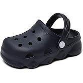 INMINPIN Kids Cute Clogs Cartoon Garden Shoes Boys Girls Slides Slippers Indoor Outdoor Children Water Shower Beach Pool Sandals