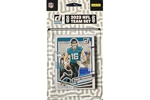 GENERIC Jacksonville Jaguars 2023 Donruss Factory Sealed 11 Card Team Set with Trevor Lawrence and Travis Etienne Jr Plus Rated Rookie Cards of Anton Harrison and Tank Bigsby