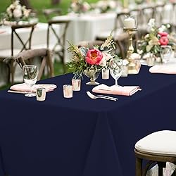 sancua Rectangle Tablecloths for 6 Foot Tables, 6
