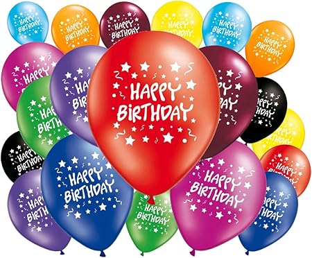 Fabsud Lot De Ballons Anniversaire 10 Ans