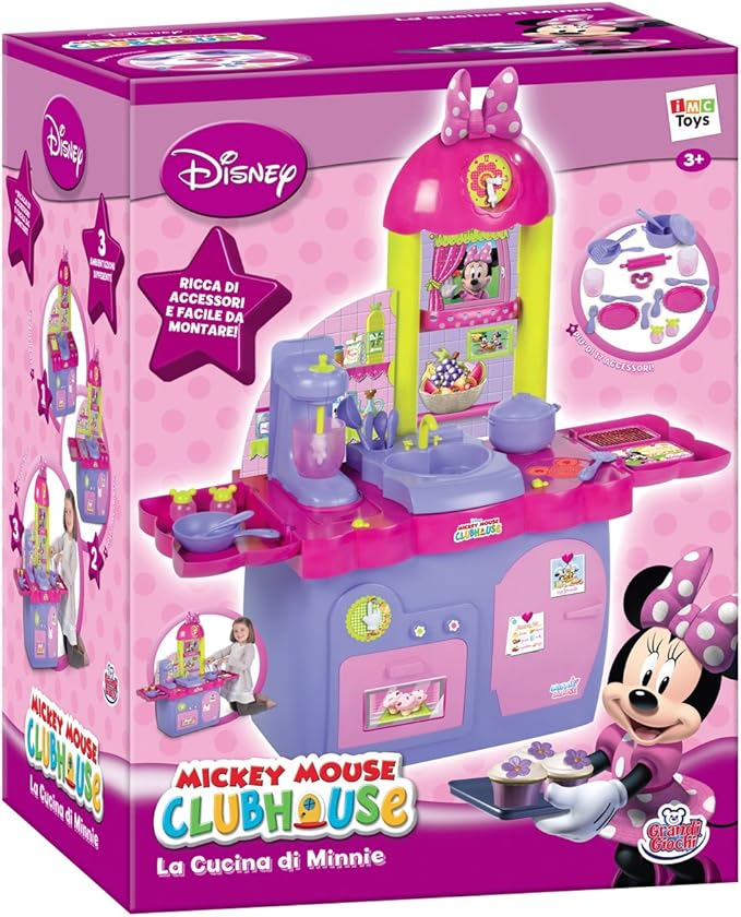 Cucina Giocattolo Di Minnie Disney Con Accessori - Foto 10