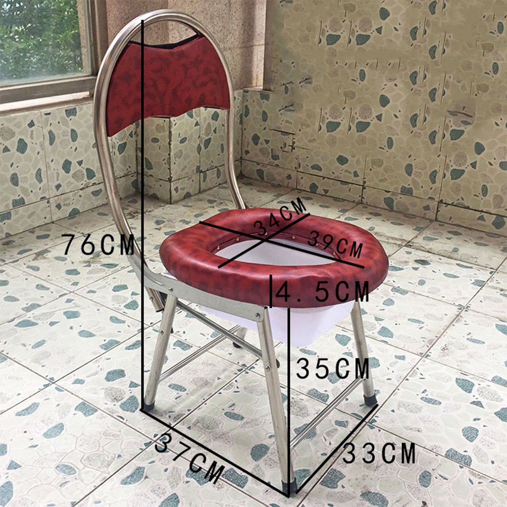 最適な価格 Th シャワーチェア 高齢者アンチスライドのスケルトン妊娠中の女性折りたたみ式ポータブルトイレスツールシンプルチェア 風呂椅子 B07bw3d9rl Vision Realestate Com