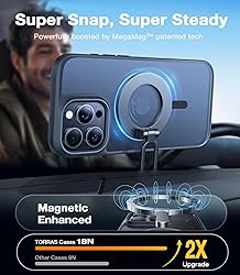 TORRAS for iPhone 16 Pro Case Translucent Matte