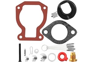 SOAJEE 398453 Carburetor Rebuild Kit Compatible with Johnson Evinrude OMC BRP Outboard Boat Motor 3HP 4HP 4.5HP 5HP 6HP 7.5HP
