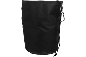 COHEALI Oxford Cloth Clothes Pin Holder Hanging Peg Organizer Bag with Drawstring and Hook Cylindrical