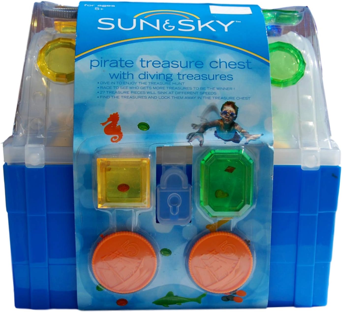 toy treasure chest with jewels