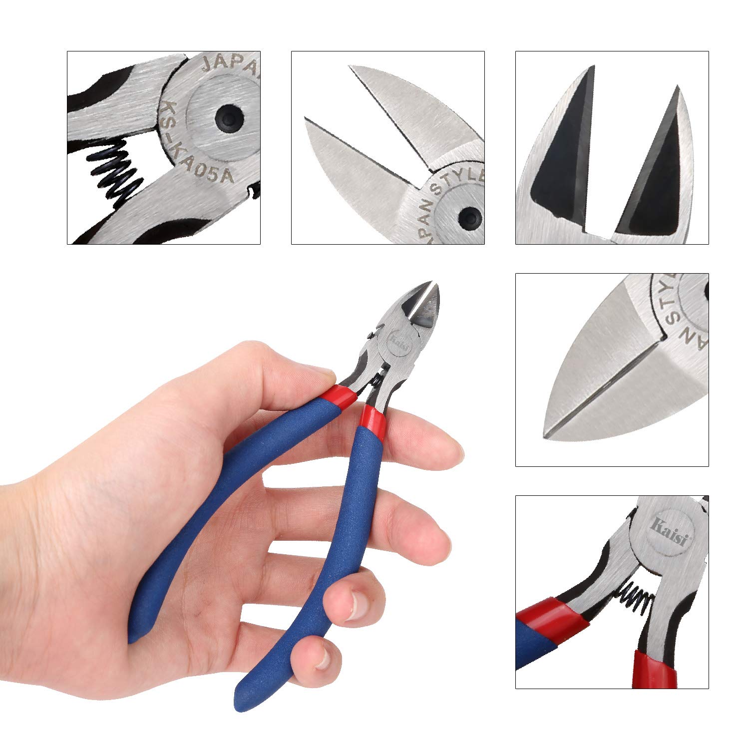 Repair Tools Wire Cutter Iron Wire Plier Flush Cut Pliers Micro Shear Flush Cutter By Kaisi (KA05A)