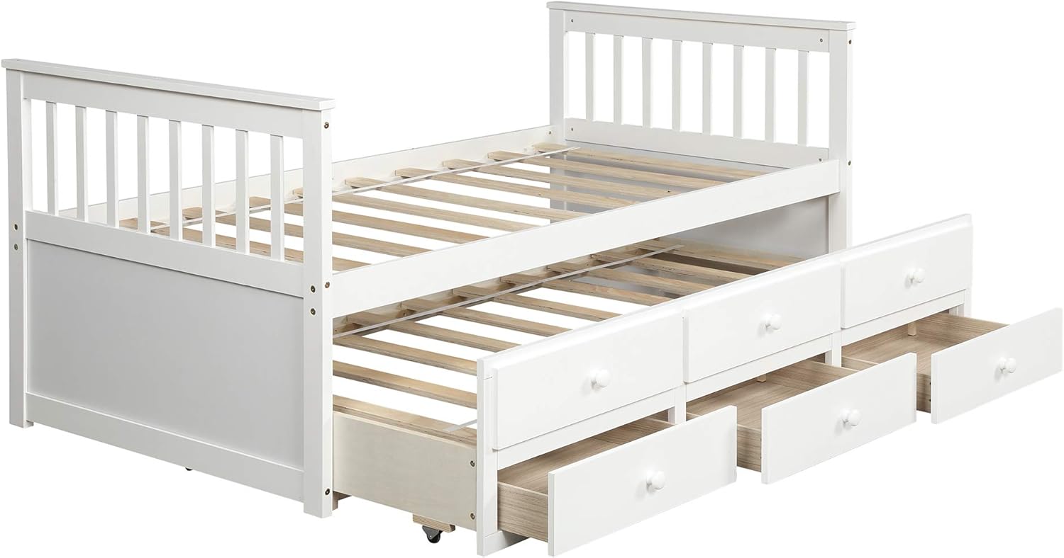 dartmouth youth sideway platform bed with drawer