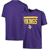 NFL Kids Youth 8-20 Blitz Team Color Polyester Primary Logo Short Sleeve Official Football T-Shirt