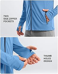 G Gradual Men's UPF 50+ Sun Protection Hoodie