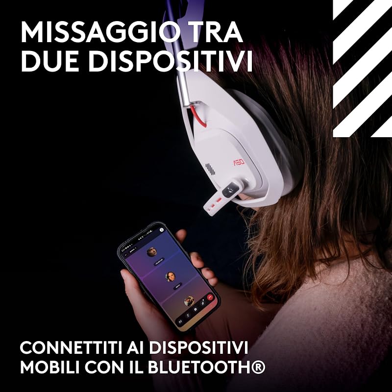 Astro A50 cuffia e microfono gaming wireless LIGHTSPEED + base