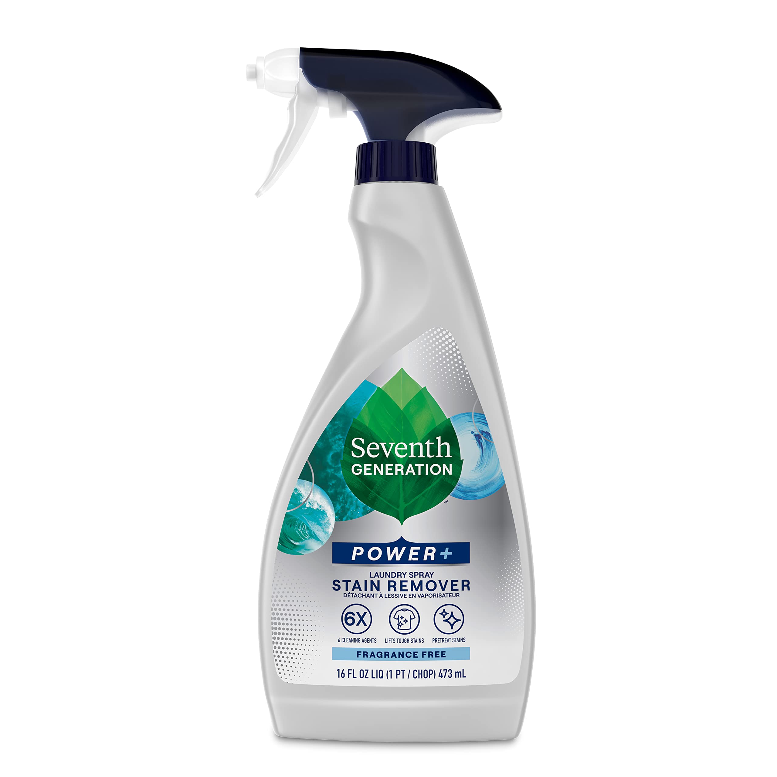 Photo 1 of Seventh Generation Laundry Stain Remover, Free & Clear, Unscented, 16 Fl Oz