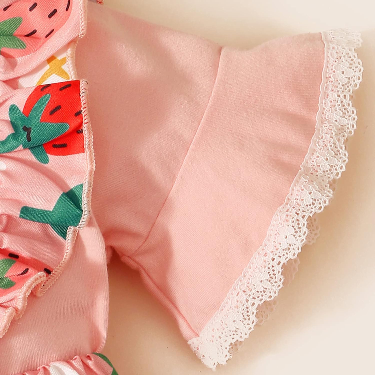Baby Girl Short Sleeve Pink Suspender Skirt Set Shirt+Overall Skirt Outfit 3-24M: Clothing