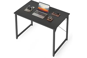 CubiCubi Computer Desk, 32 inch Small Home Office Desk for Small Spaces, Modern Simple Style for Home, Office, Study, Writing,Black