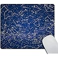 Smooffly Anti Slip Constellation Mouse Pad for Desktops, Computer, PC and Laptops, Customized Mousepad for Office and Home