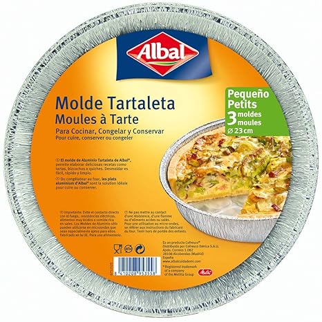 Amazon.com: Albal Aluminium Round, 23 cm Pan | Disposable ...