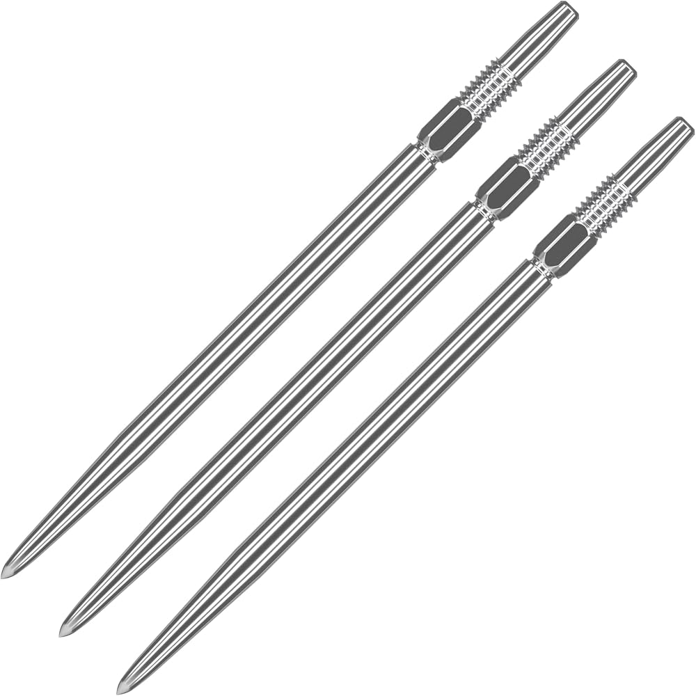 Target Darts Swiss Points 30mm Tips 3 Pack Silver