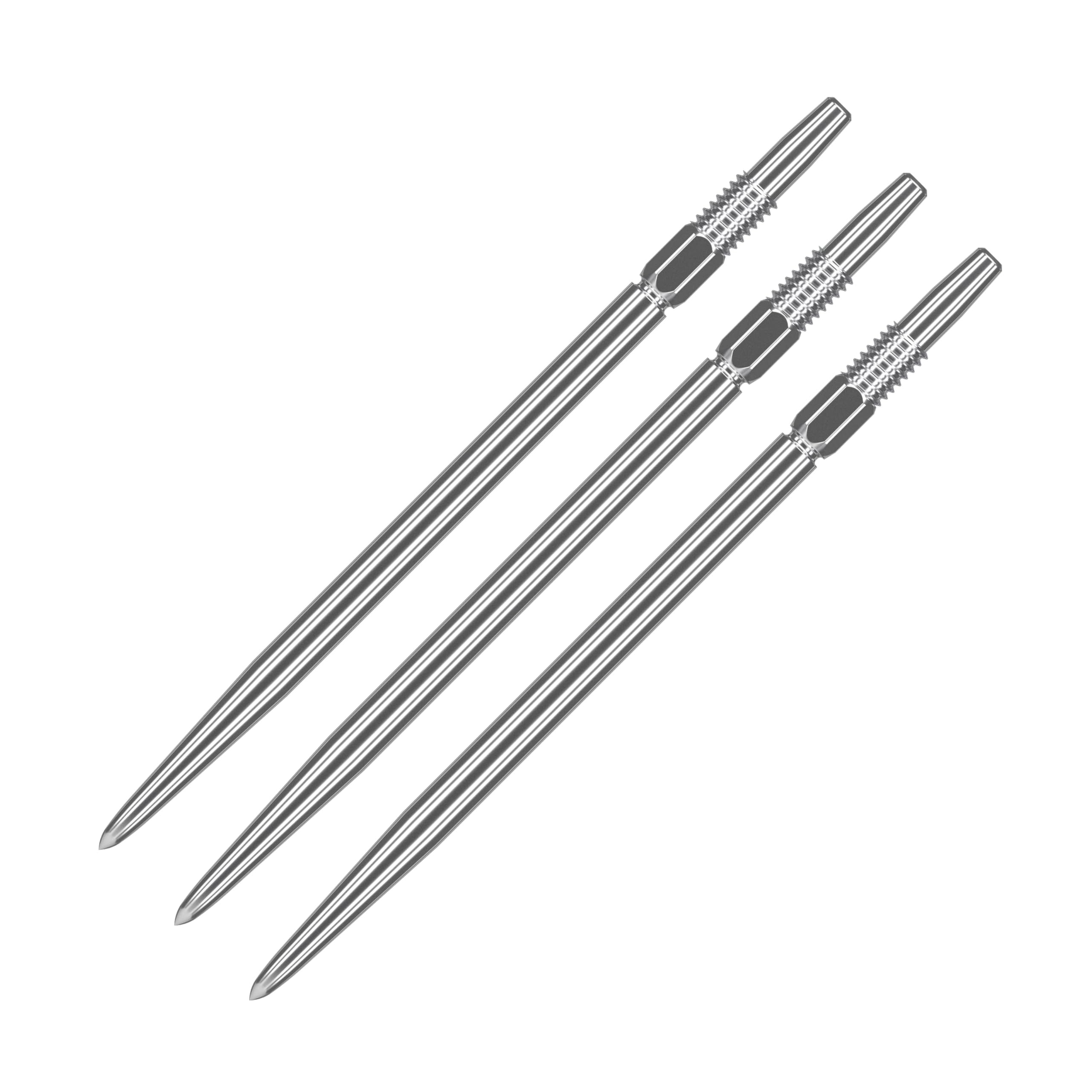 Target Darts Swiss Points, Smooth Swiss Point Dart Tips (3 Pack Set of Tips) 40MM, Silver | Change Dart Points, Professional Darts Accessories