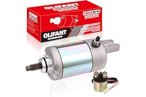 OLIFANT Starter Motor for Honda Foreman 500 2005-2011 Foreman 400 450 Starter Honda TRX500 TRX450 TRX400 31200-HM7-003 SMU0048