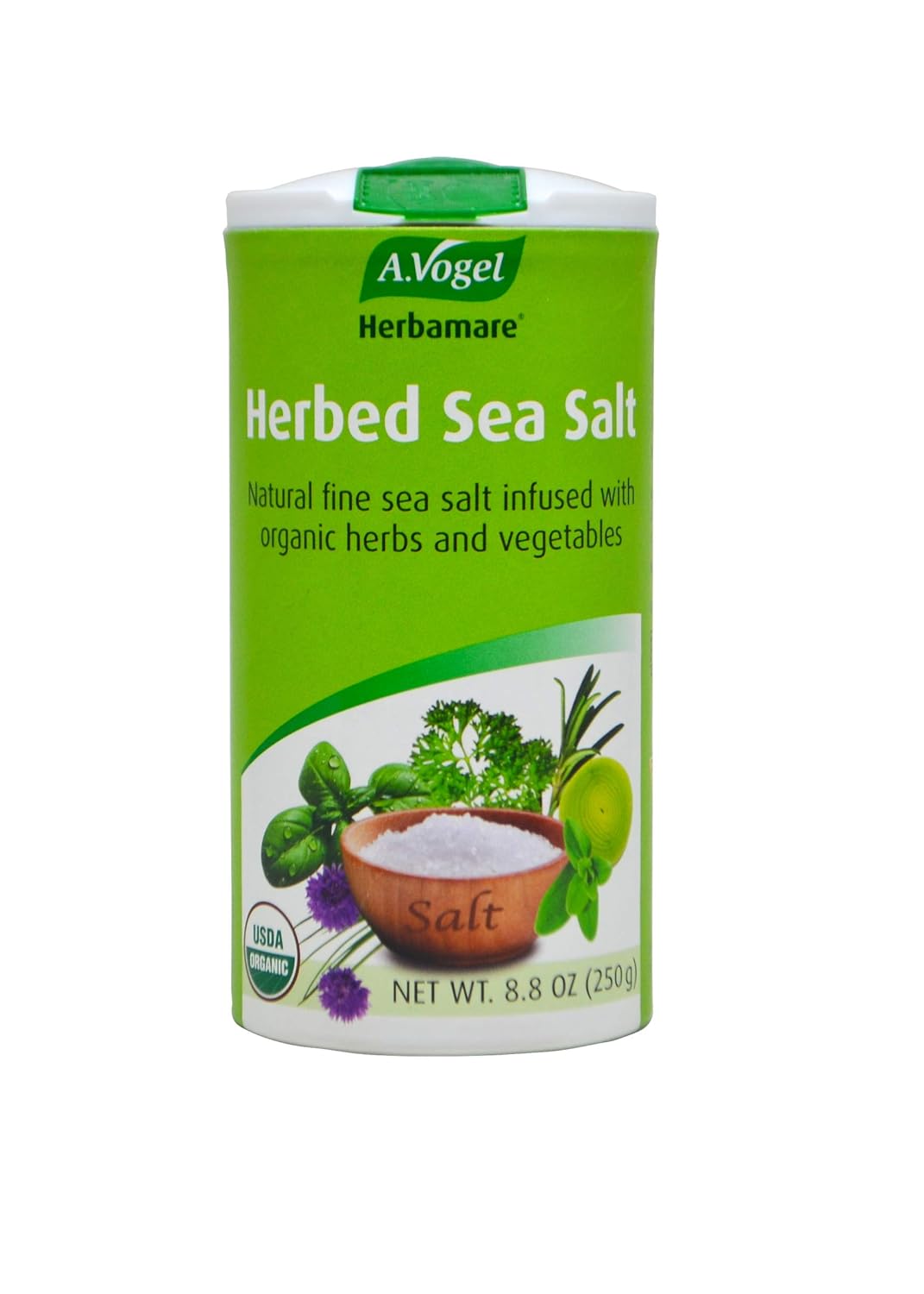 A. Vogel Herbamare Herbed Sea Salt 8.8 oz (pack of 2) : Grocery & Gourmet Food