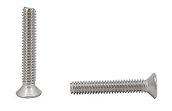 FixtureDisplays® 8-32 X 1" Stainless Flat Head