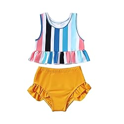 YWFSHOP Toddler Baby Girls Swimsuit Cute Ruffle 2