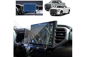 BSTW 2024 Tundra Screen Protector for 2022-2026 Tundra/Sequoia 3rd Gen 14 inch Touchscreen for 2024 Toyota Tundra Accessories Anti-Scratch Tempered Glass Protective Film