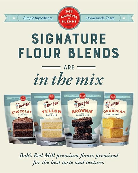 BOB’S RED MILL SIGNATURE BROWNIE BAKING MIX, 14OZ (PACK OF 1) – NON GMO, KOSHER