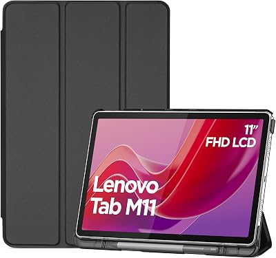 ProCase Smart Case for Lenovo Tab M11 K11 LTE 11 2024 TB330FU Pen Holder Slim