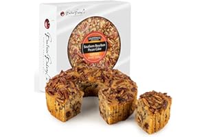 BEATRICE BAKERY CO. Beatrice Bakery, Grandma's Bake Shoppe Southern Bourbon Pecan Cake, Fusion of Nutty Pecans, Velvety Caramel Batter (24oz)