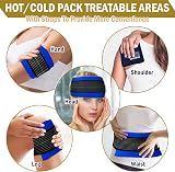 YOGINGO Ice Pack 2 Set Reusable Gel Cold Hot Therapy Knees Back Shoulders view 3