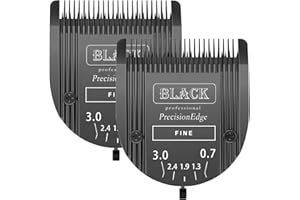 COSYONALL Adjustable Dog Grooming Clipper 5-in-1 Blade Compatible with WAHL Professional Animal Clipper Arco, Bravura, Chromado, Creativa, Figura, and Motion Pet, Dog, and Horse(Black)