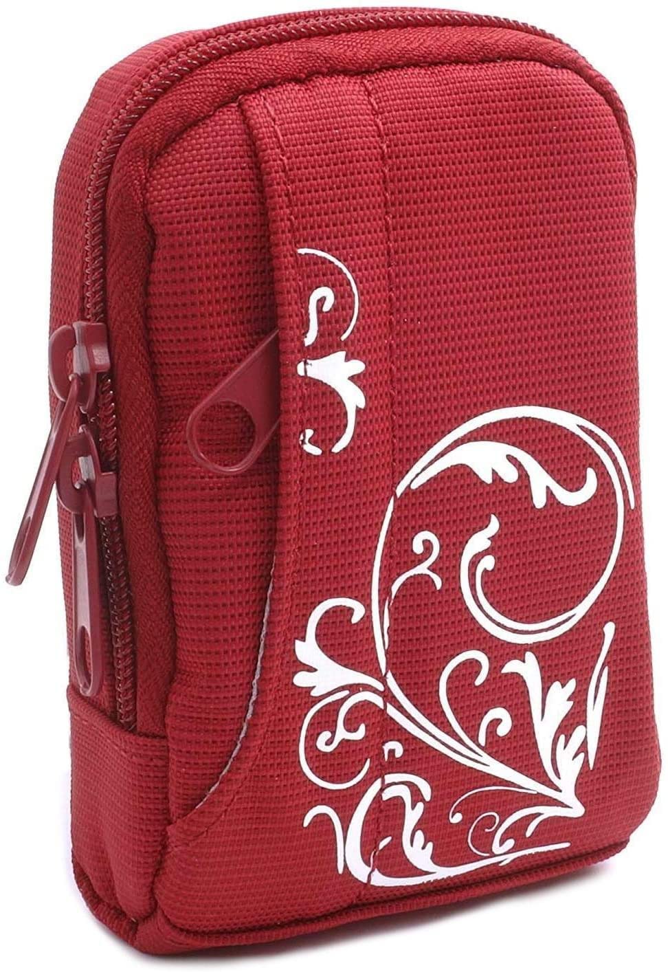 BAXXTAR MANGA I Digital Camera Bag Case (Red/White)