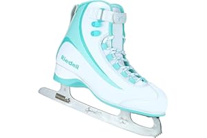 Riedell Skates - Soar Adult Ice Skates- Recreational Soft Beginner Figure Ice Skates