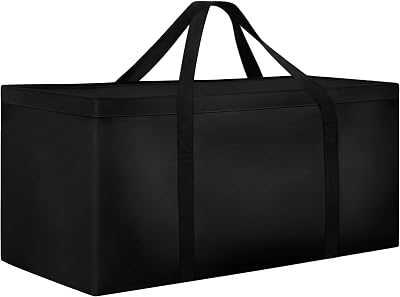 Dokon Garden Furniture Cushion Storage Bag Waterproof 200x60x75cm Black