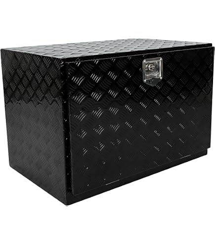 39X13X10 Aluminum Pickup Truck Trunk Bed Tool Box Trailer Storage+Lock 39X13X10 Aluminum Pickup Truck Trunk Bed Tool Box Trailer Storage+Lock
