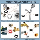 ZDBB 610 Pcs Water Hose Gasket and O Ring Kit NBR Sealing Set view 4