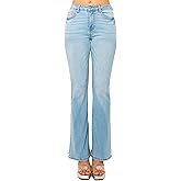 WAX JEAN Women's High Waisted Slim Bootcut Jeans
