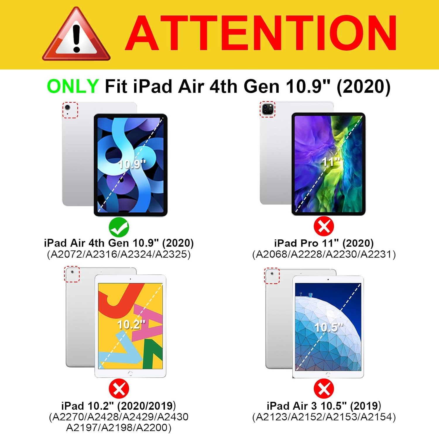 FINTIE Case for iPad Air 11 Inch M4 (2026)/M3 (2025)/M2 (2024), iPad Air 5th Generation (2022) 10.9 Inch - Image 3