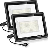 YANYCN 2 Pack 250W Led Flood Lights Outdoor,Super