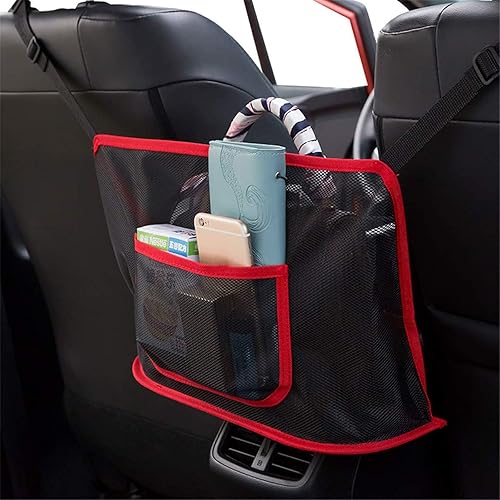 Car Net Pocket Handbag Holder for Purse Storage Phone Documents