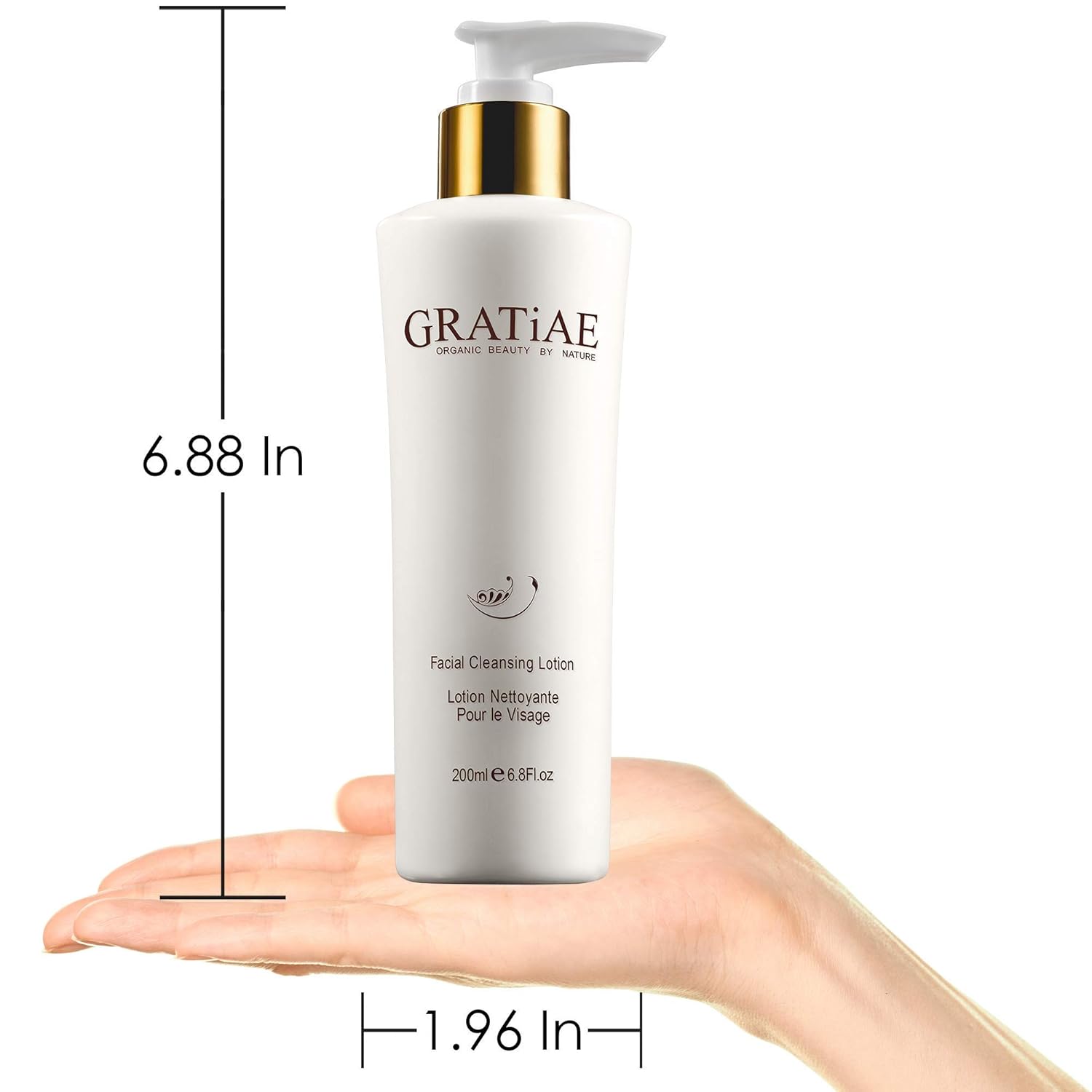Gratiae Organics Facial Cleansing Lotion, 6.8-Ounce : Facial Cleansing Creams : Beauty
