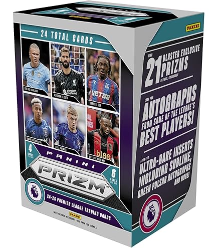 Amazon.com: StreetCards 2024-25 Panini Select Premier League