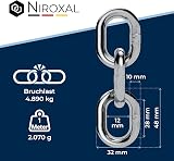 NietFullThings 316 Stainless Steel Short Link Chain 10 mm 2 m Marine Grade view 3