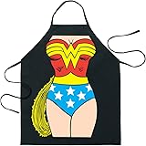 ICUP DC Comics - The Flash Be The Character Adult Size 100% Cotton Adjustable Black Apron