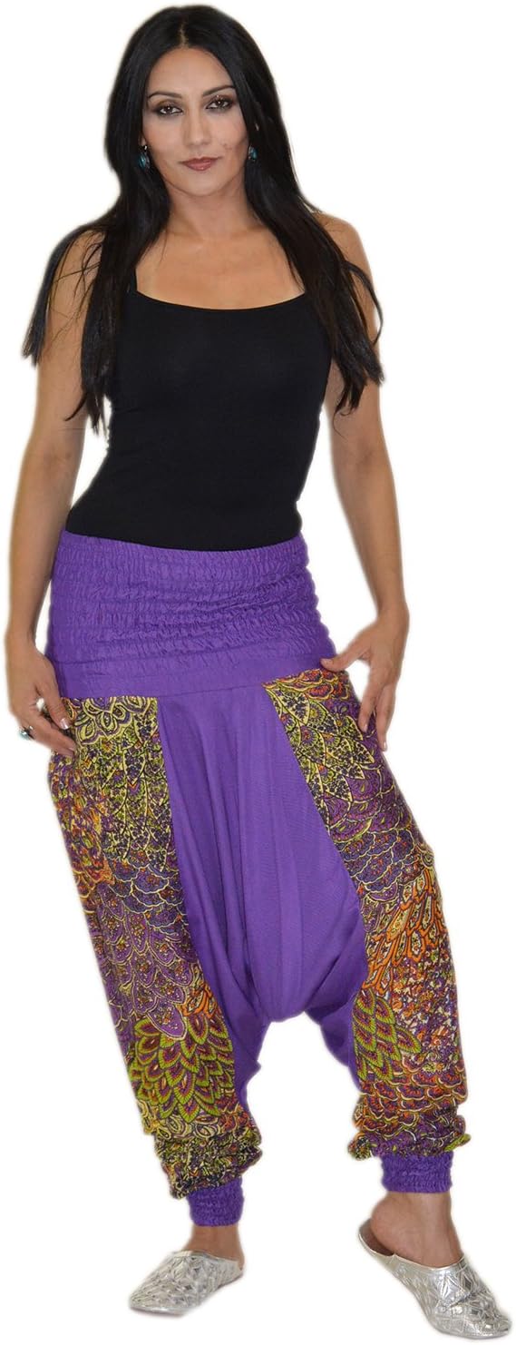 Treasures Of MoroccoHippie Moroccan Harem Gypsy Jumpsuit Yoga Belly Alibaba Pants Trousers Small to Large