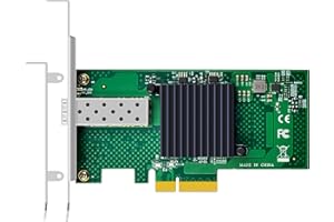 GLOTRENDS ST7315 1-Port 10Gb SFP+ Ethernet Network Card with Intel 82599EN Controller, PCIE 2.0 X4 Interface, Support Windows