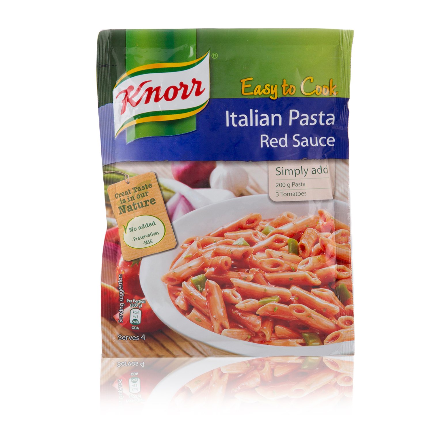Knorr Italian Pasta Sauce Red, 64g Pouch Amazon.in Grocery