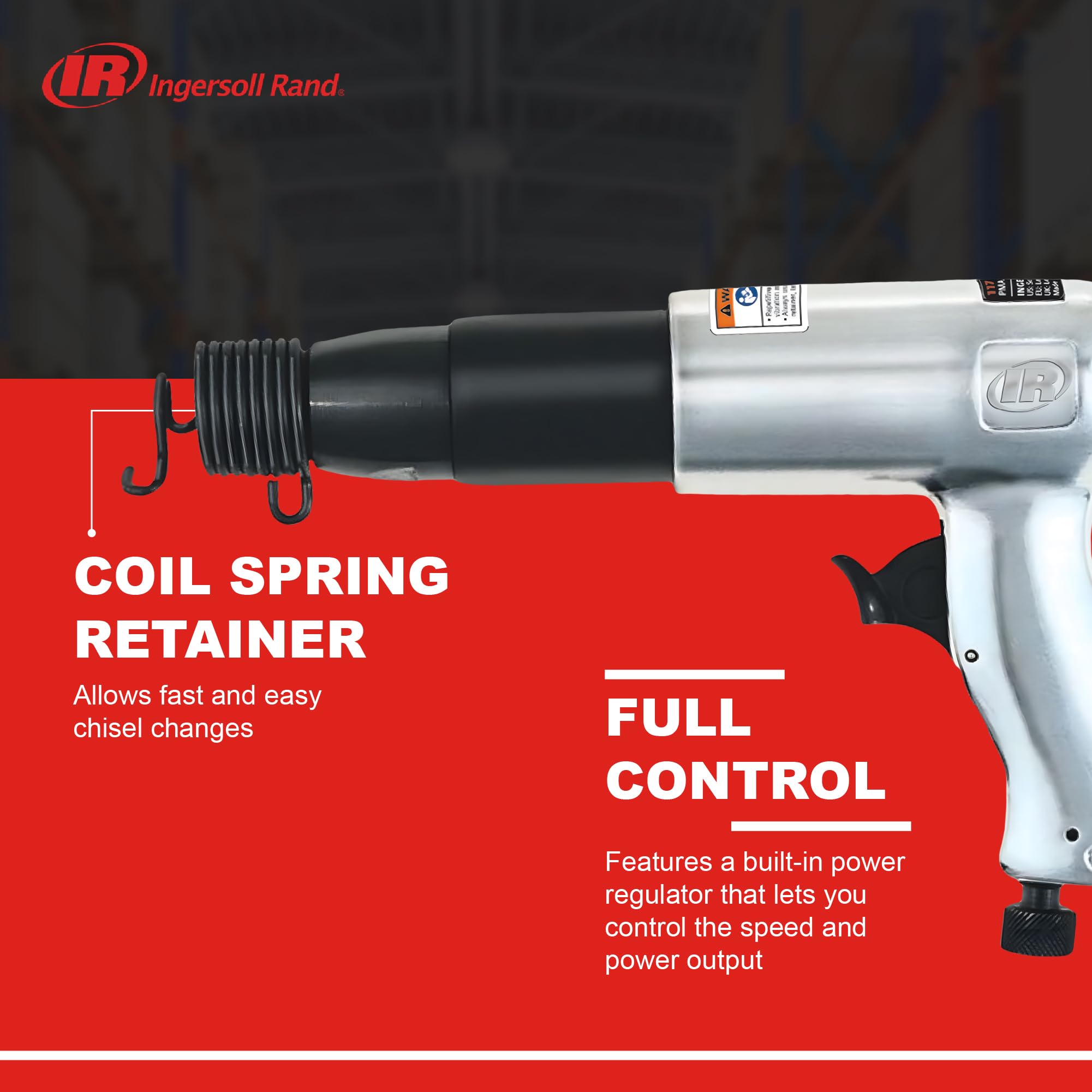 Ingersoll Rand Ingersoll-Rand 117 Standard Duty Air Hammer, 117 - Tool Only
