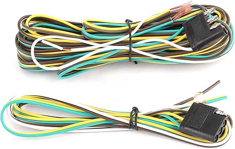 Amazon.es: Kit de extensión de arnés de cableado de luz de remolque de